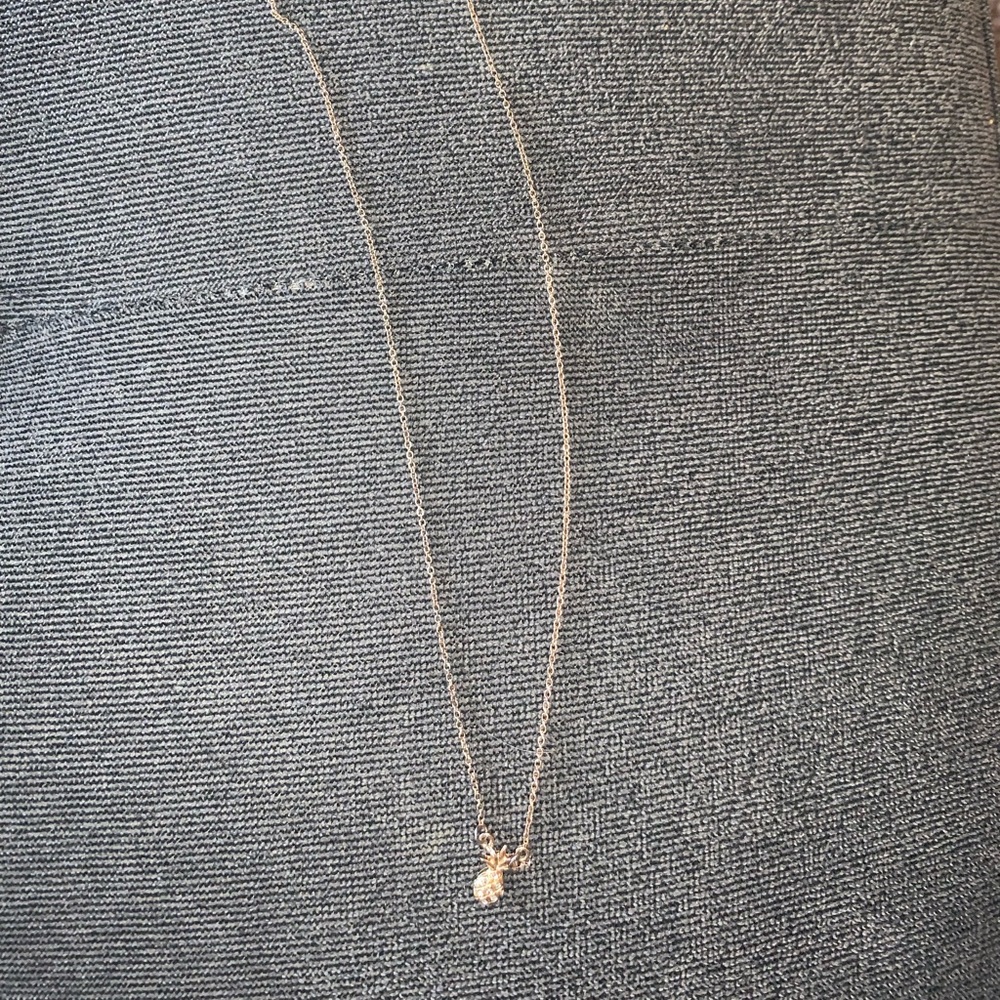 Gold Pineapple Necklace